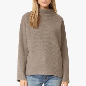 NWT Vince Women's Cropped Horizontal Rib Sweater